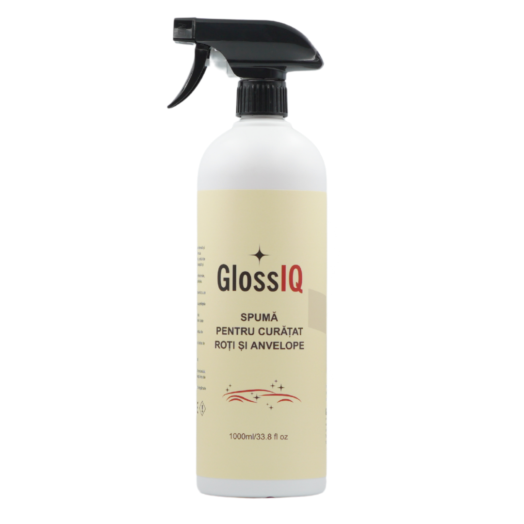 Spuma pentru Curatat Roti si Anvelope IQ19 – cleaner activ, gata de utilizare, 1000 ml