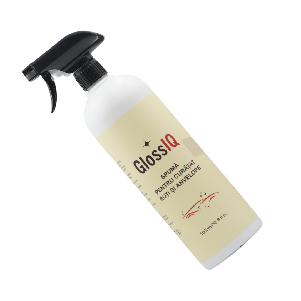 Spuma pentru Curatat Roti si Anvelope IQ19 – cleaner activ, gata de utilizare, 1000 ml