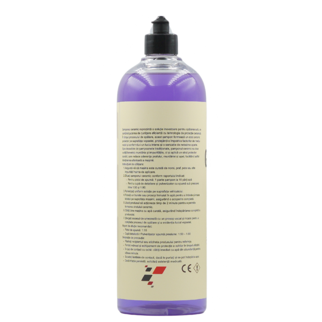 Sampon Ceramic IQ14 – spalare + protectie hidrofoba, 1000 ml