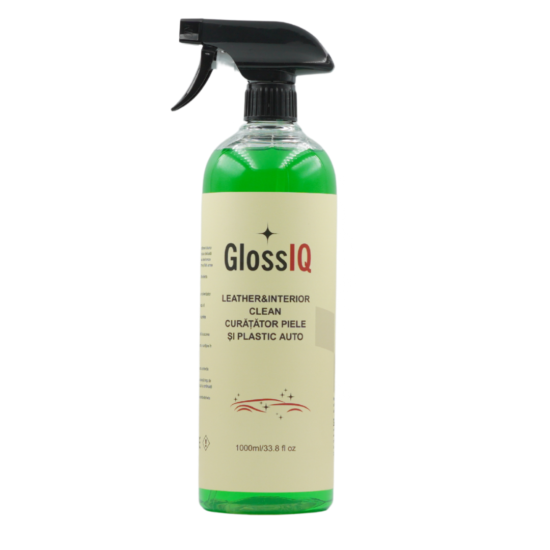 Leather & Interior Clean IQ6 – Curatator piele si plastic auto, 1000 ml