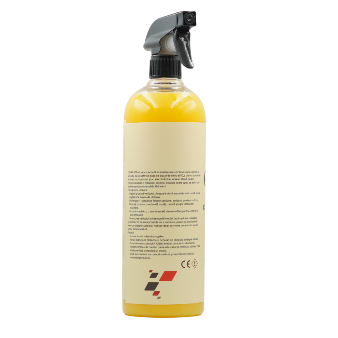 Ceara Spray IQ12 – protectie rapida cu carnauba, 1000 ml