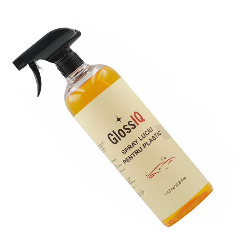 Spray Luciu pentru Plastic IQ13 – Restaurator ornamente exterioare, 1000 ml