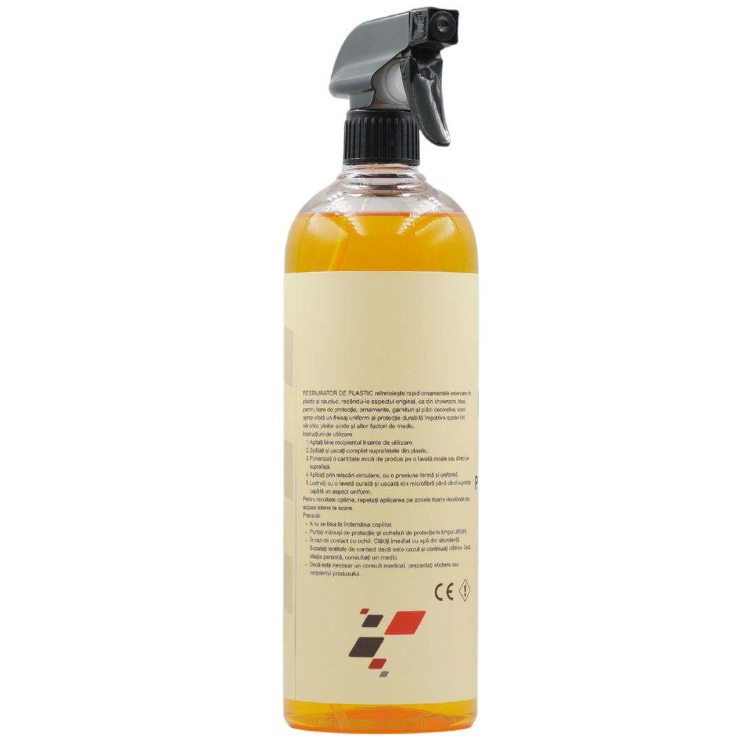 Spray Luciu pentru Plastic IQ13 – Restaurator ornamente exterioare, 1000 ml