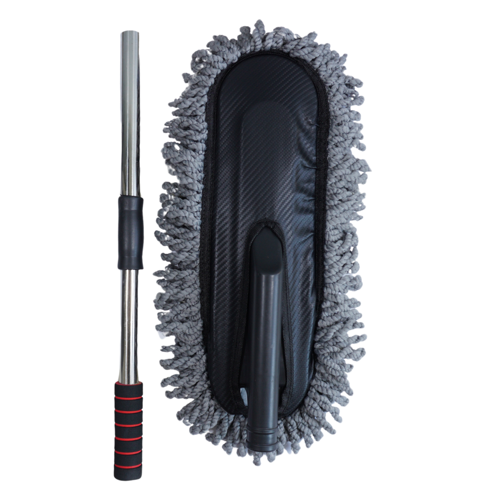 Perie pentru îndepărtarea prafului 40cm – mâner telescopic & cap interschimbabil