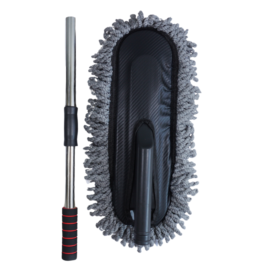 Perie pentru îndepărtarea prafului 40cm – mâner telescopic & cap interschimbabil
